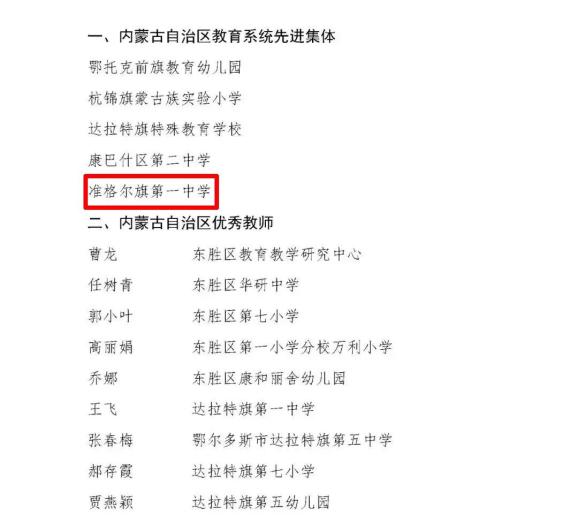 新巴尔虎右旗初中人事任命引领教育革新篇章