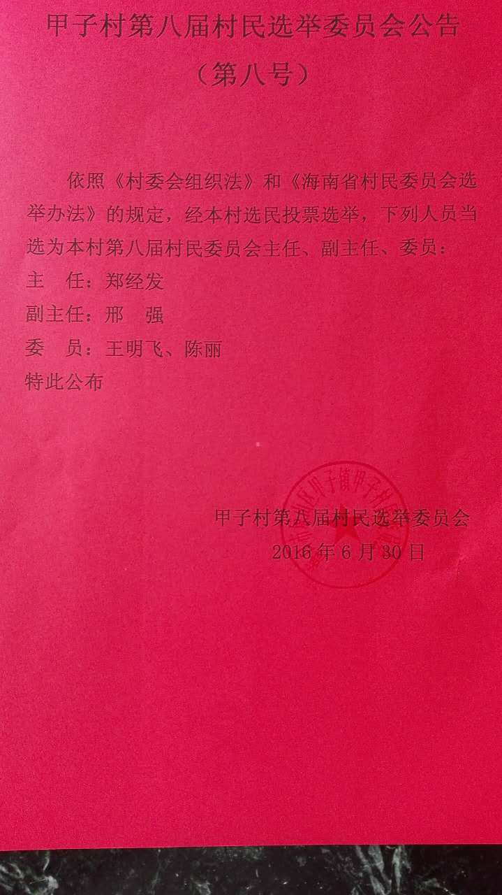 卯安子村委会人事任命推动村级治理迈上新台阶